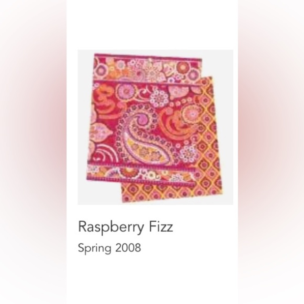Vera Bradley Raspberry Fizz Pouch - image 4